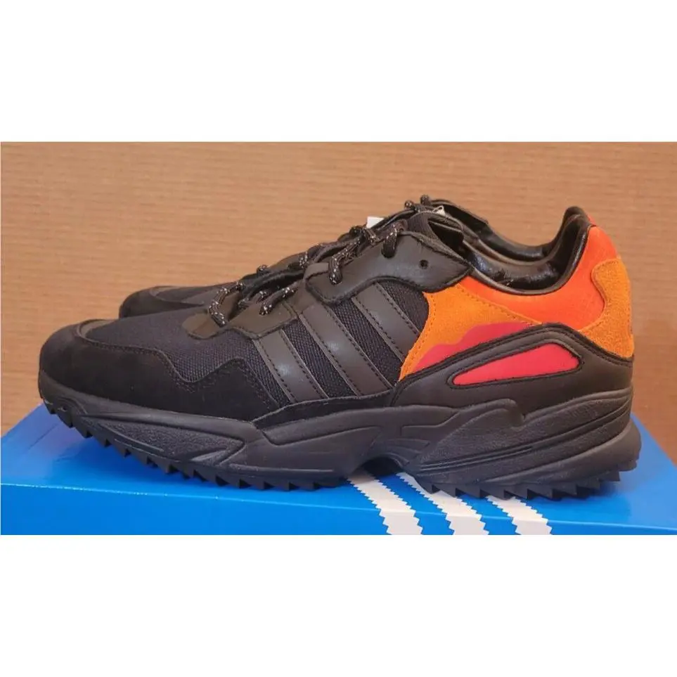 Adidas shoes - YUNG-96 TRAIL - TRAIL - EE5592 - Core Black/Trace Grey Met./Flash Orange (UPC: 192615329208) 3