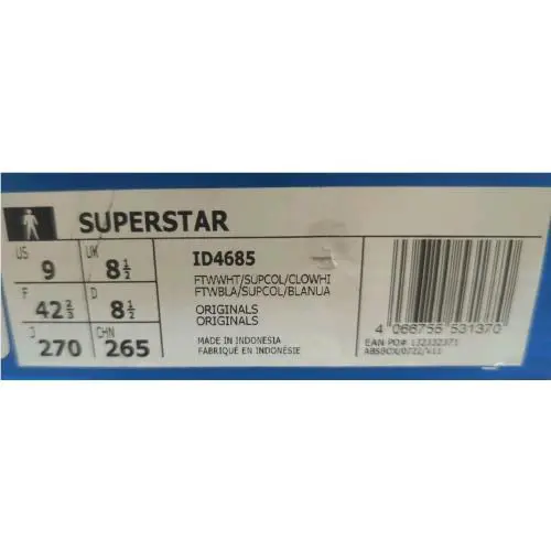 Adidas shoes - adidas Superstar - Superstar - ID4685 - White 1