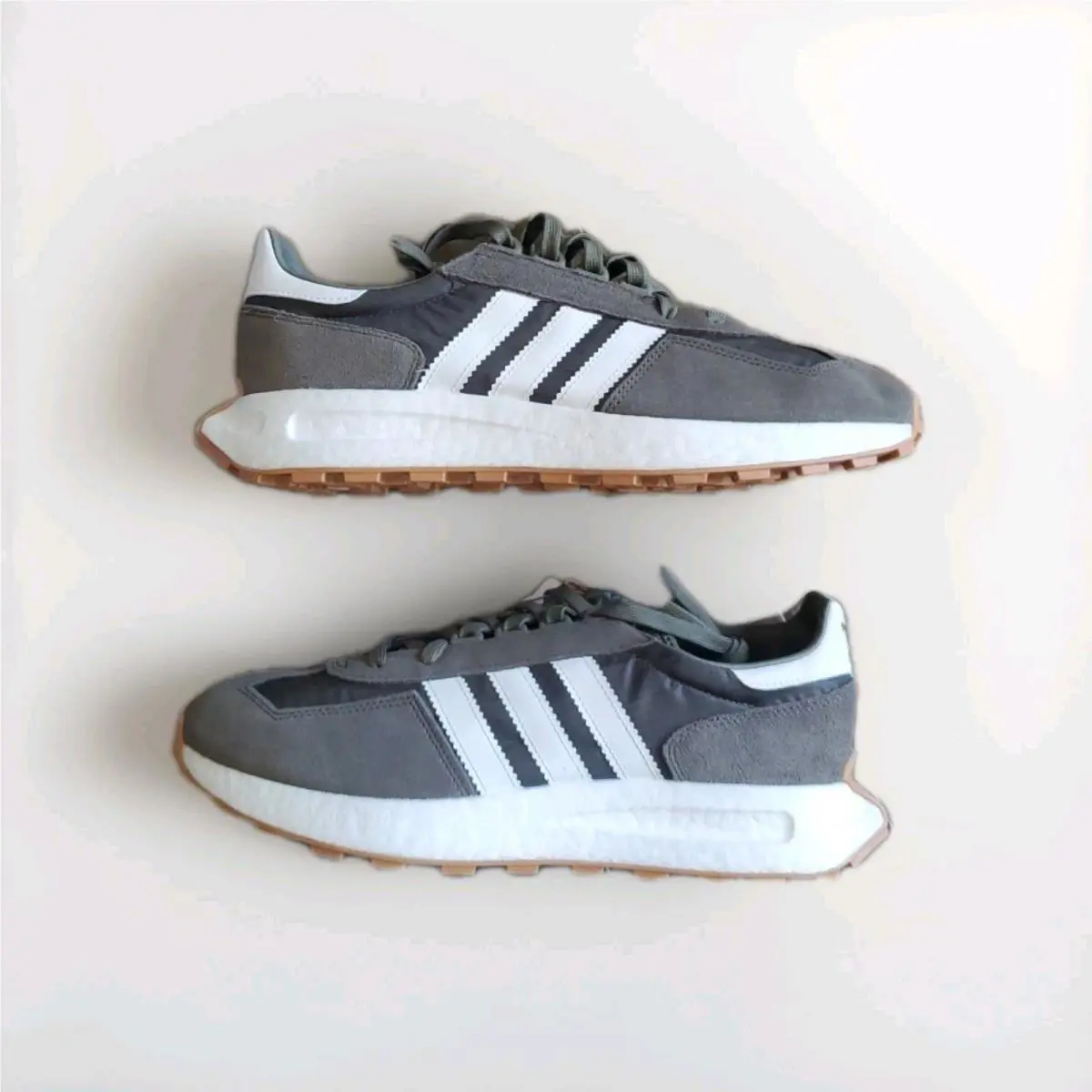 Adidas shoes - Adidas Retrophy E5 - Retrophy - Olive Strata/White 2