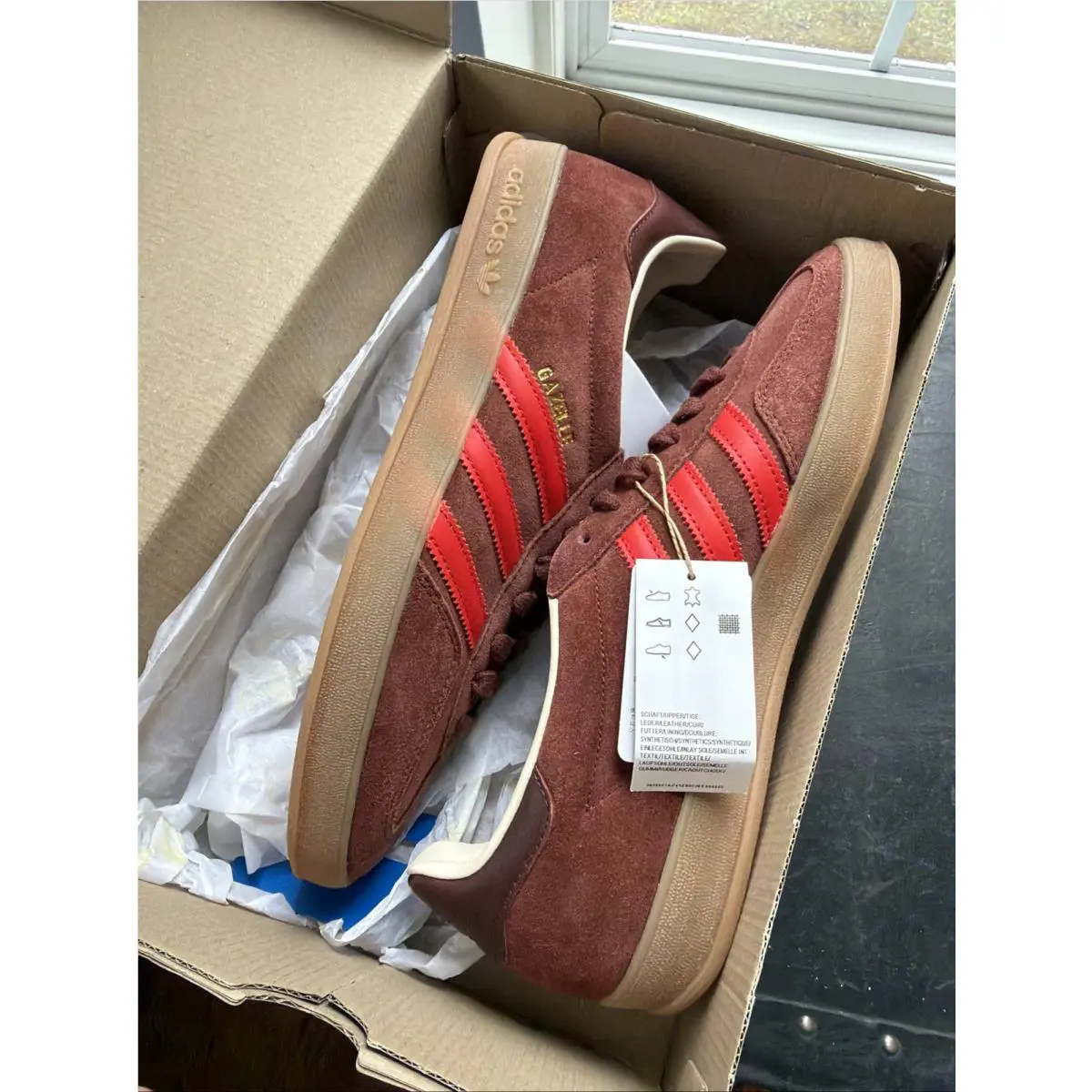 Adidas shoes - adidas Originals Gazelle - Originals Gazelle - IH9661 - Brown 7