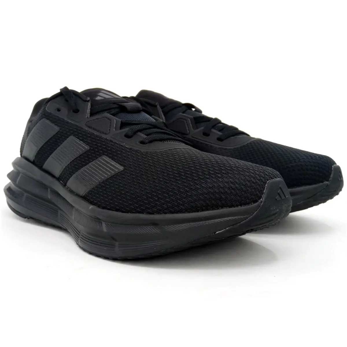 Adidas Women`s Galaxy 7 Extra Wide Running Sneakers Size 9 US Wide - Black