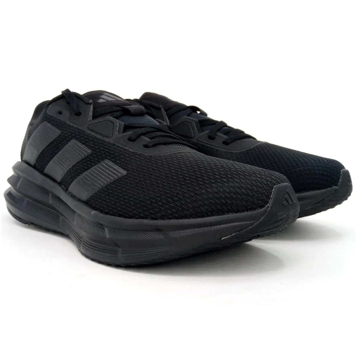Adidas Women`s Galaxy 7 Extra Wide Running Sneakers Size 9 US Wide - Black