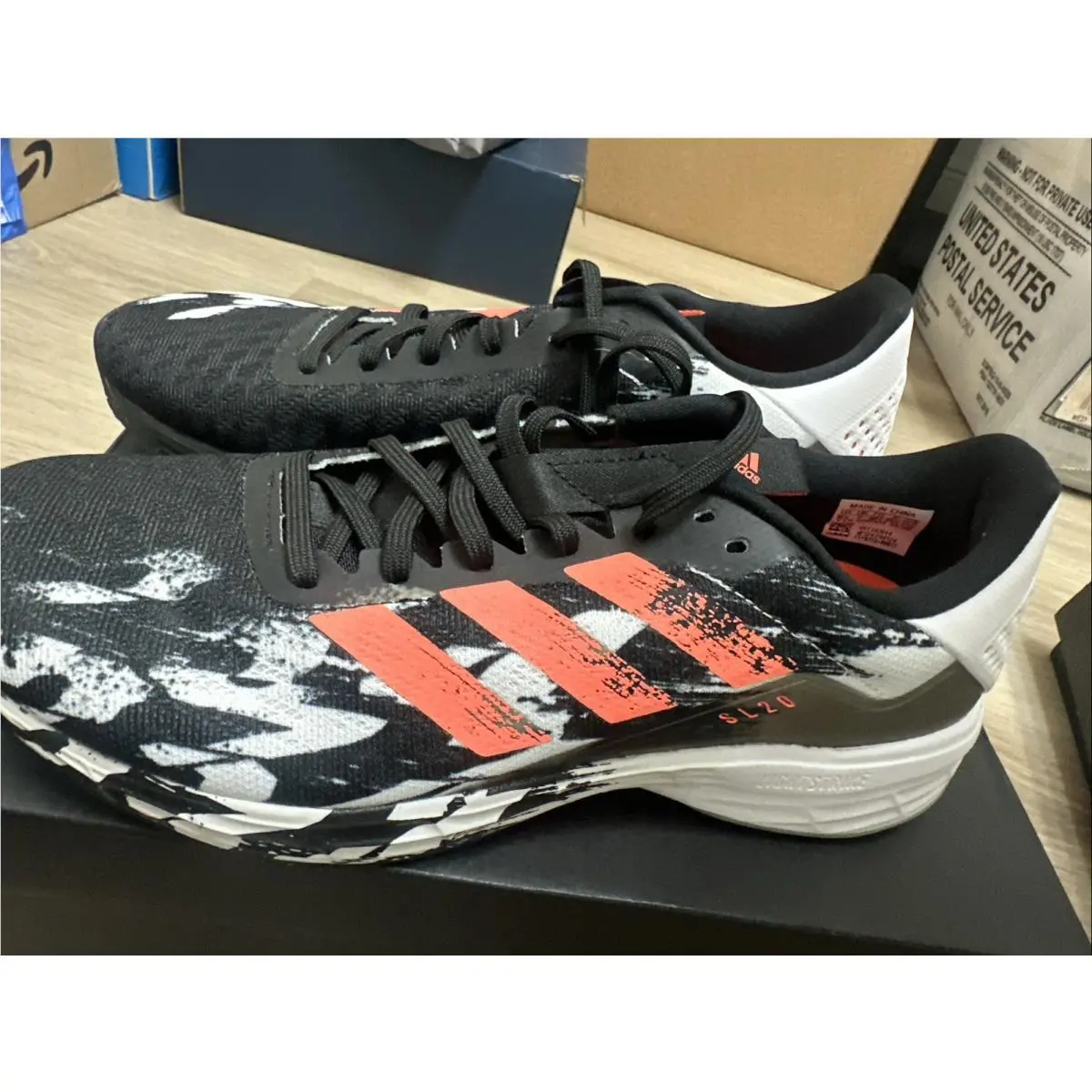Adidas shoes - adidas SL 20 - EG2044 - Black (UPC: 193103935796) 1