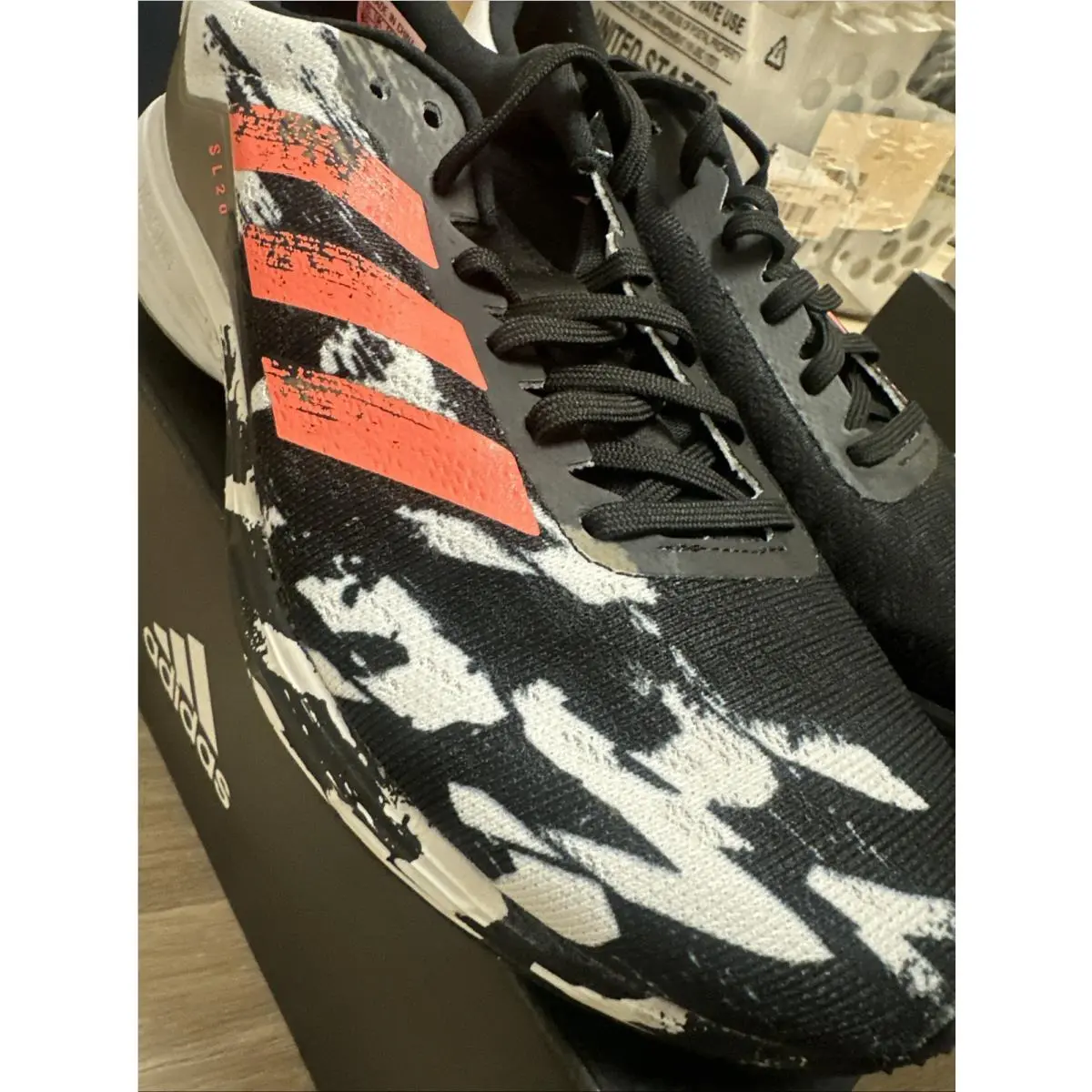 Adidas shoes - adidas SL 20 - EG2044 - Black (UPC: 193103935796) 4