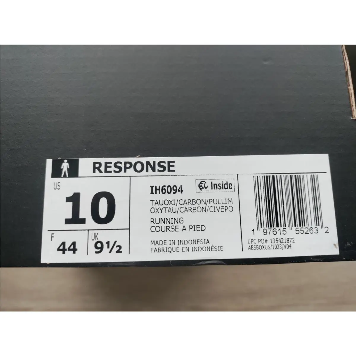 Adidas shoes - adidas Response - Response - Taupe Oxide/Carbon/Pulse Lime 4