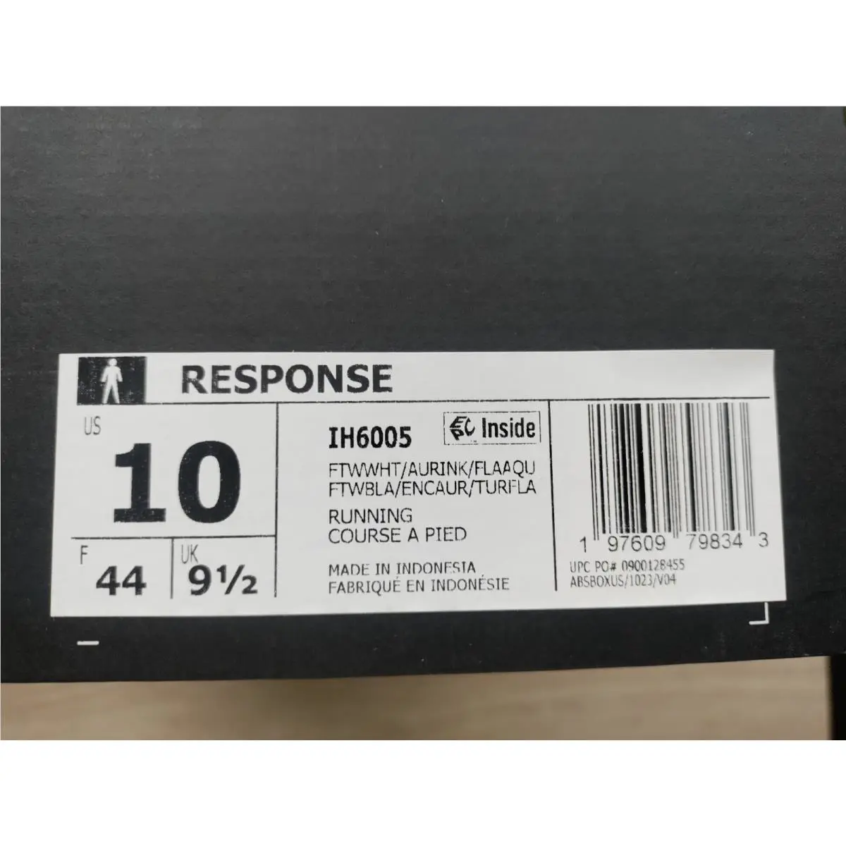 Adidas shoes - adidas Response - Response - White/Aurora Ink/Flash Aqu 5