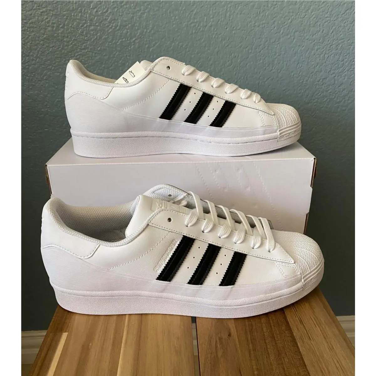 Adidas shoes - Adidas Superstar MG - Superstar - FV3029 - White/Black 3