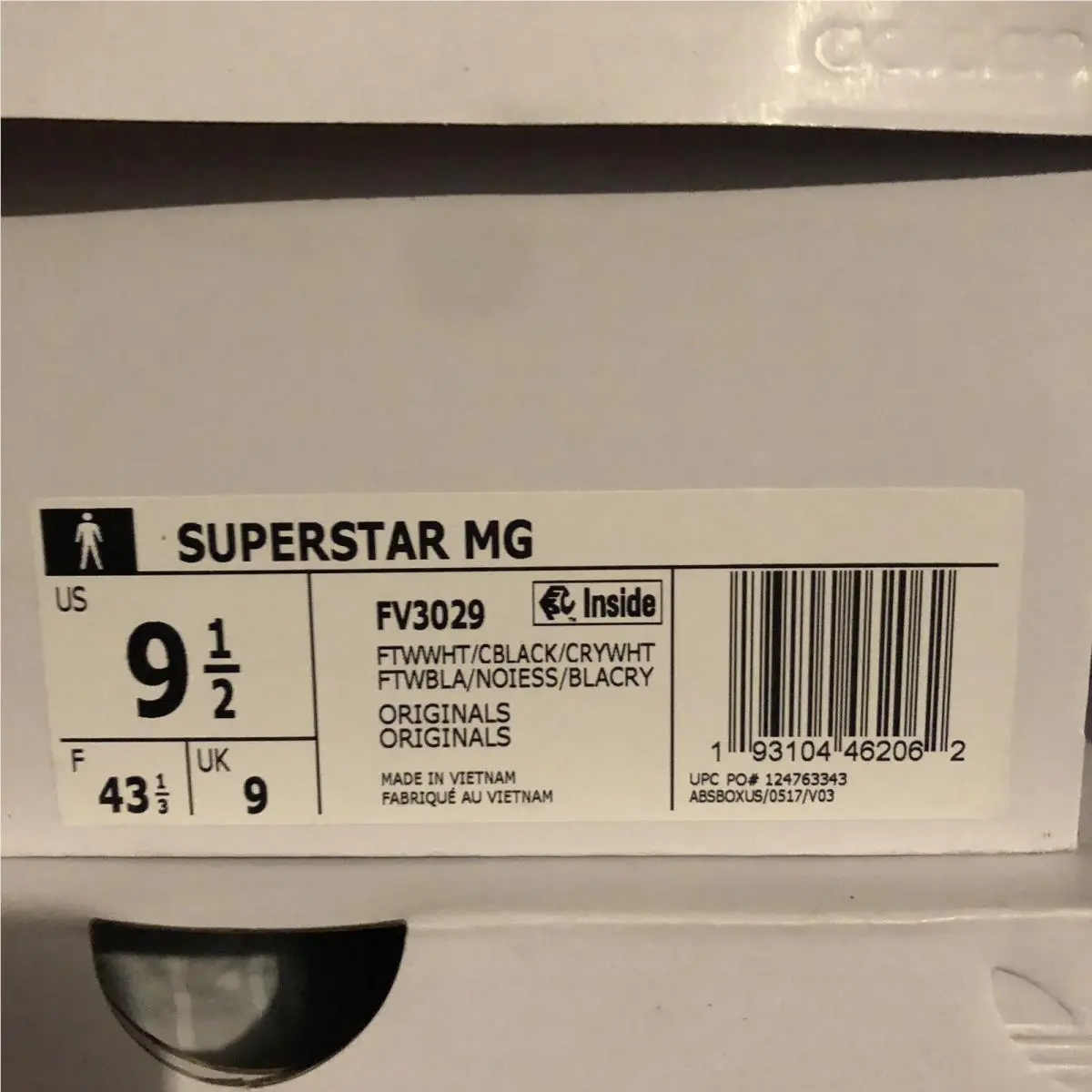 Adidas shoes - Adidas Superstar MG - Superstar - FV3029 - White/Black 5