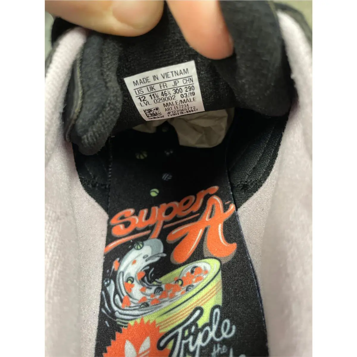 Adidas shoes - Gray (UPC: 192615126654) 2