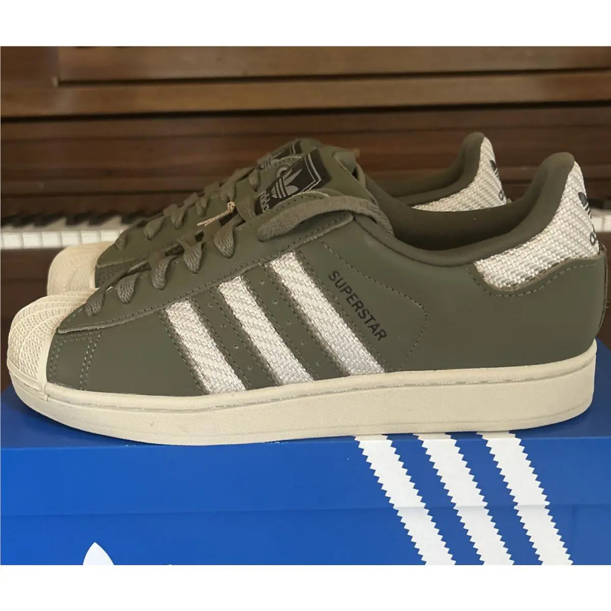 Adidas shoes - Superstar II - Superstar - Green 1