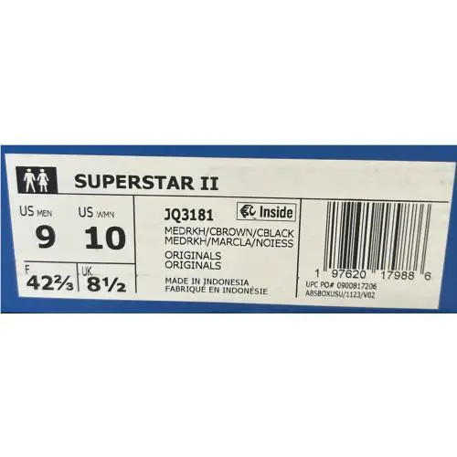 Adidas shoes - Superstar II - Superstar - Green 3