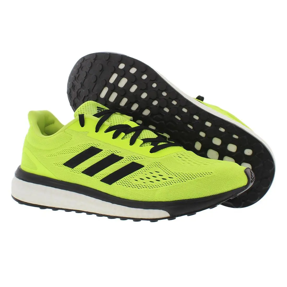 Adidas Response LT Mens Shoes Size 8 Color: Volt/black/white - Volt/Black/White, Main: Green