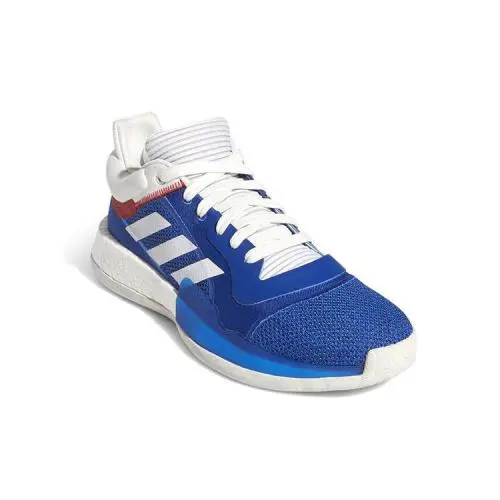 Adidas Marquee Boost Low Croyal/crywht/blue D96935 Sz 7 - Blue