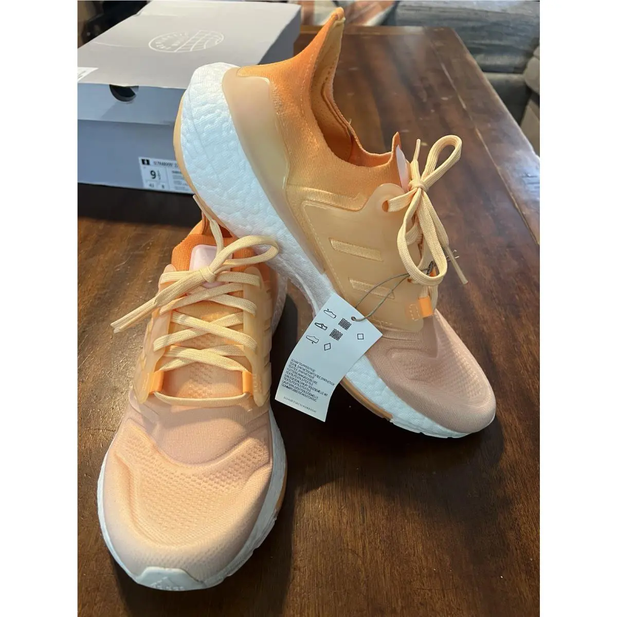 Adidas shoes - adidas UltraBoost 22 - UltraBoost - GX8018 - Orange 1