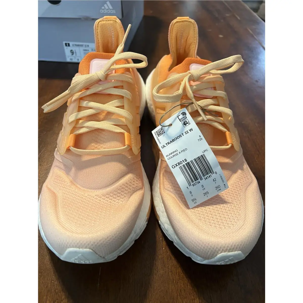 Adidas shoes - adidas UltraBoost 22 - UltraBoost - GX8018 - Orange 2