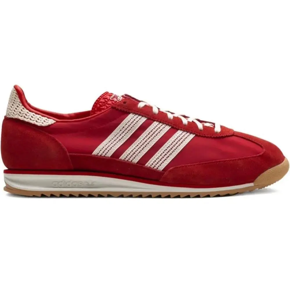 Adidas SL 72 OG Womens Size 6.5 Scarlet Crochet Red Shoes JI2746