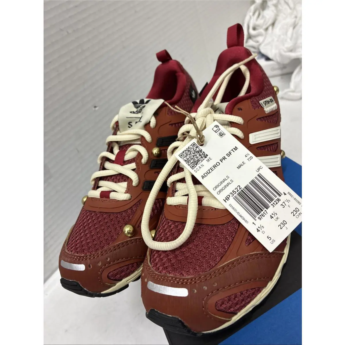 Adidas shoes - Adizero PR SFTM - Adizero SFTM - HP3522 - Red (UPC: 197617316157) 1