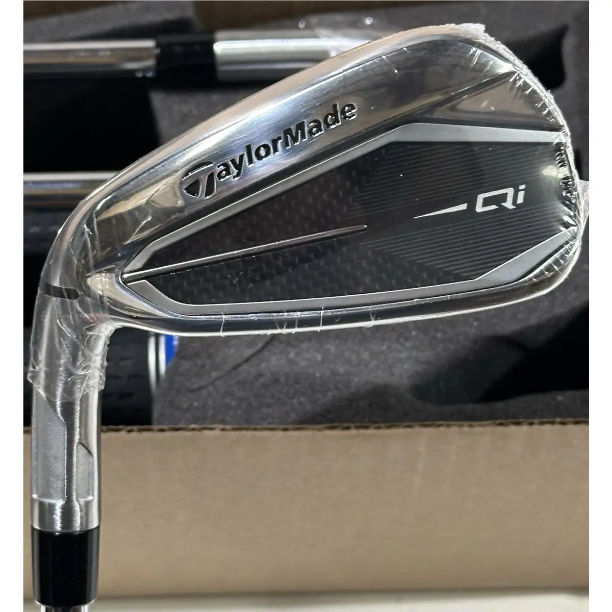 Taylormade Qi HL Iron Set 5-AW Left Hand Steel Kbs Max MT 85 Stiff Flex LH