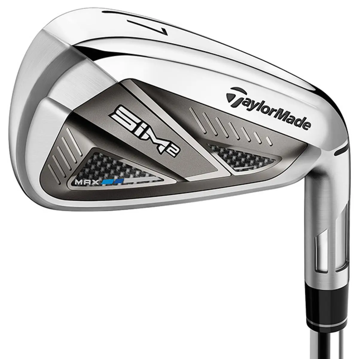 Taylormade SIM2 Max Iron Set Steel Kbs Max MT 85 RH 5-AW Stiff Flex
