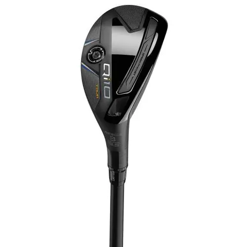 Left Hand Taylormade Qi10 Tour Rescue 22 4H Hybrid Stf Tensei AV Blue 75