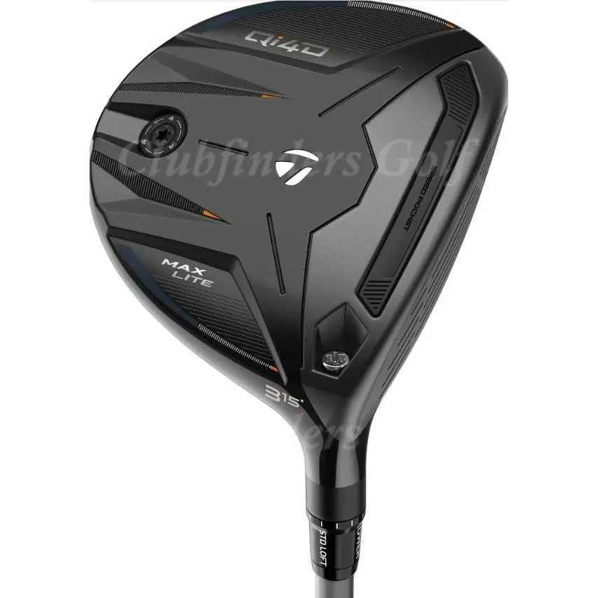 Taylormade Qi4D Max Lite 15° Fairway 3 Wood Reax 45-A Graphite Seniors W/hc