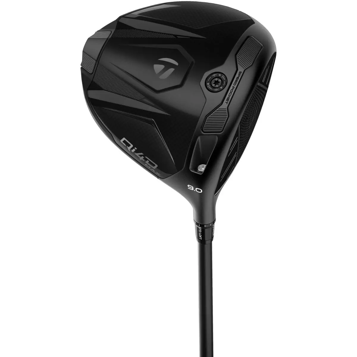 Taylormade Qi4D Max Designer Series Shadowfall 9 Driver Stf Reax MR50 Blue
