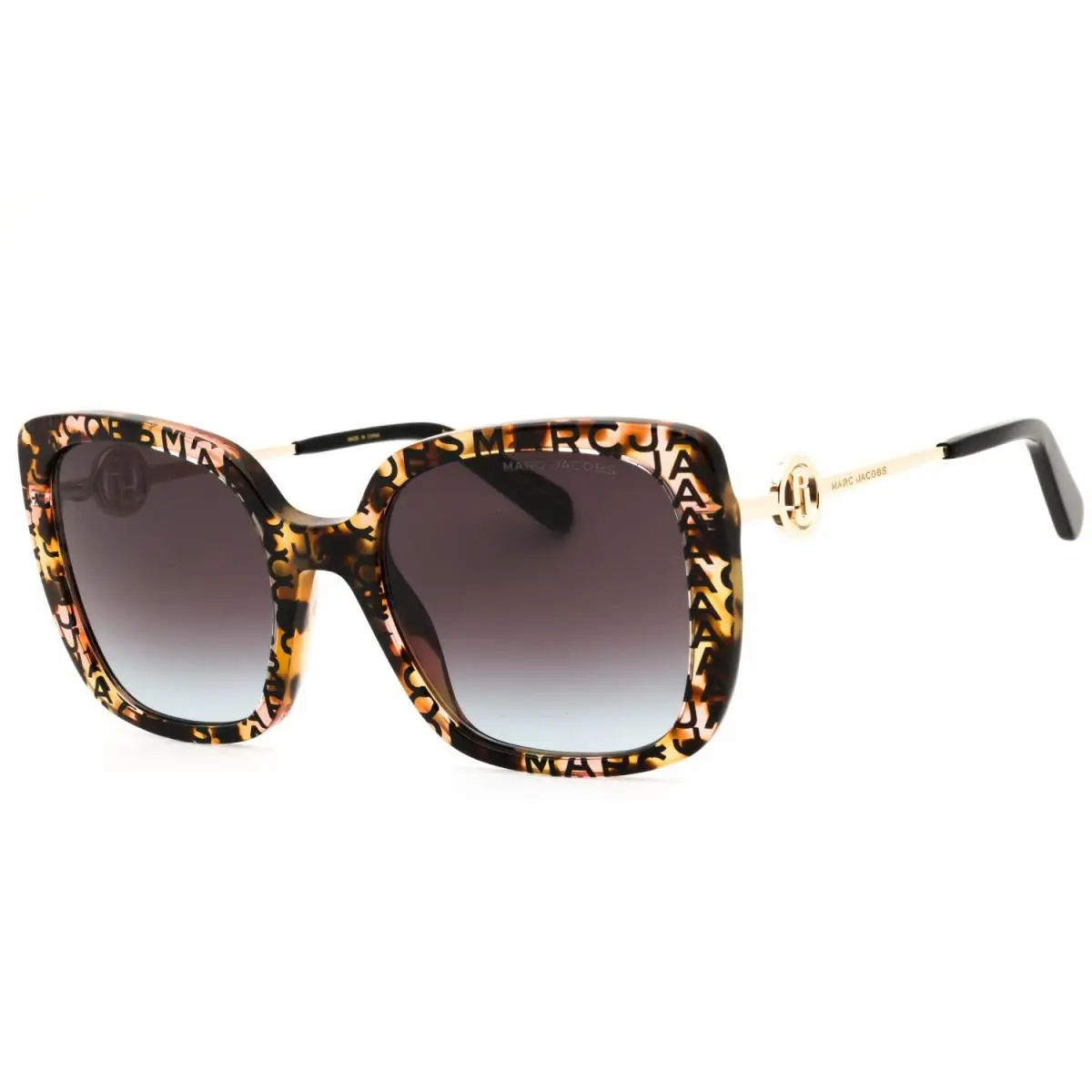 Marc Jacobs Marc 727/S 0H7P 98 Pattern Havana/brown Teal 55-21-135 - Frame: Pattern Havana, Lens: Brown Teal, code: 0H7P98