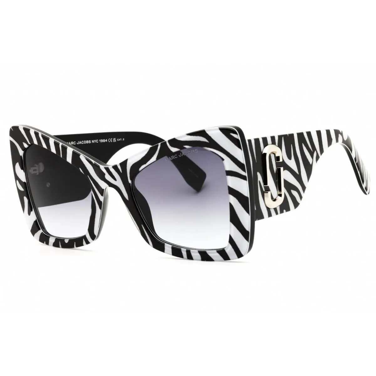 Marc Jacobs Marc 761/S 003K GB Pattern Black White/grey Azure Gradient - Frame: Pattern Black White, Lens: Grey Azure Gradient, code: 003KGB