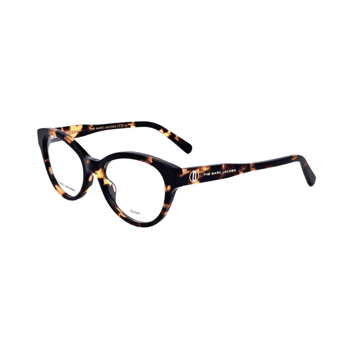 Marc Jacobs Women`s 52 mm Havana Opticals MARC628-086-52 - Frame: Brown, Lens: No Color, Other Frame: Havana
