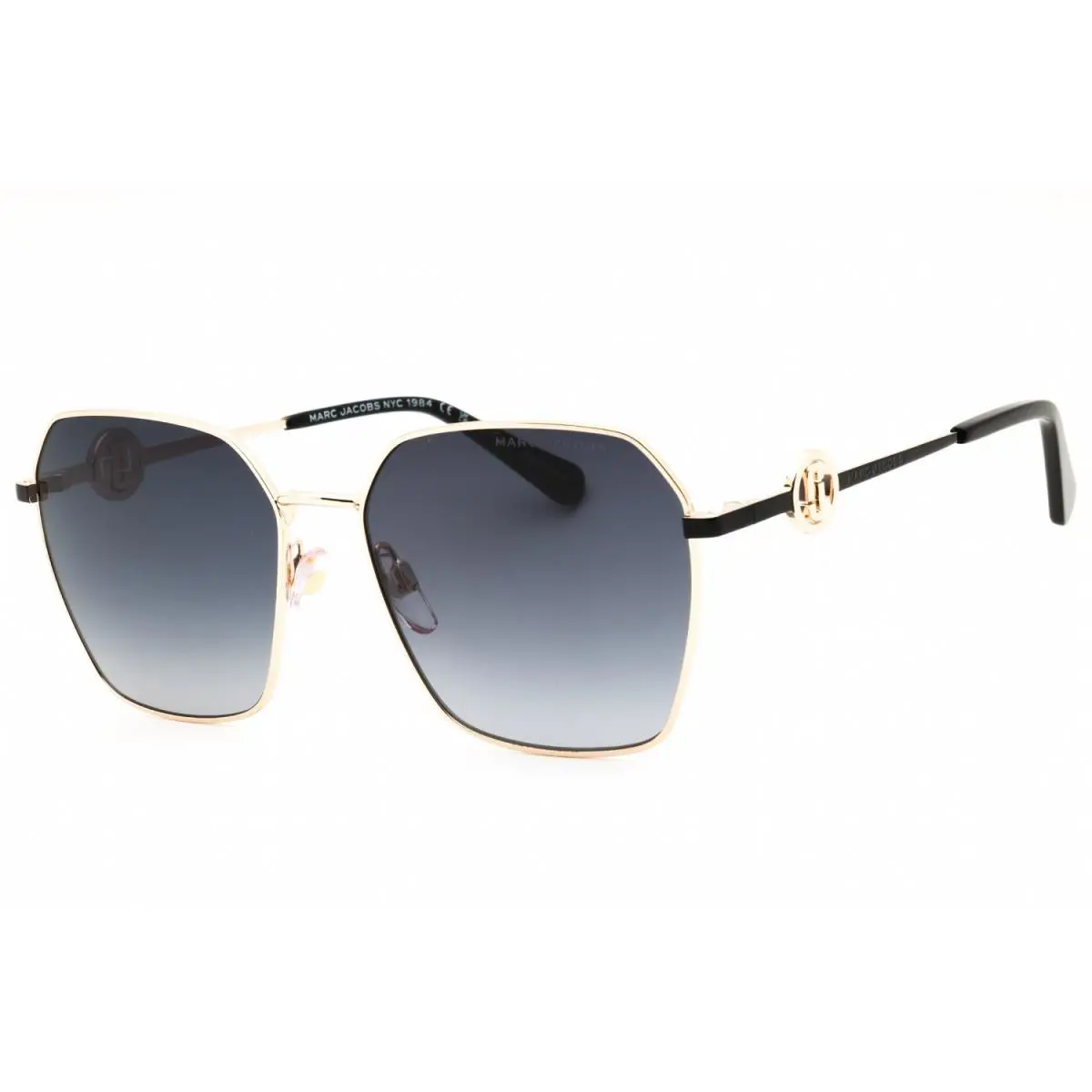 Marc Jacobs MJ729-RHL-58 Sunglasses Frame Size 58mm 140mm 17mm Gold Women - Frame: GOLD, Lens: GREY