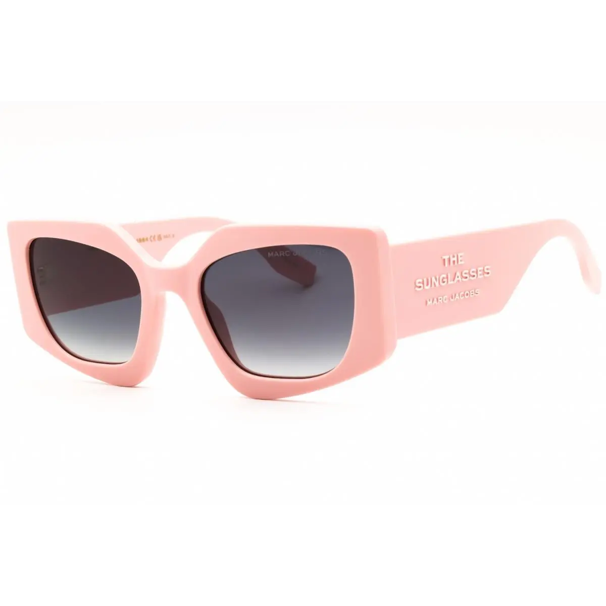 Marc Jacobs Marc 774/S 035J 9O Pink/dark Grey Gradient 53-21-145 Sunglasses - Frame: Pink, Lens: Dark Grey Gradient, code: 035J9O