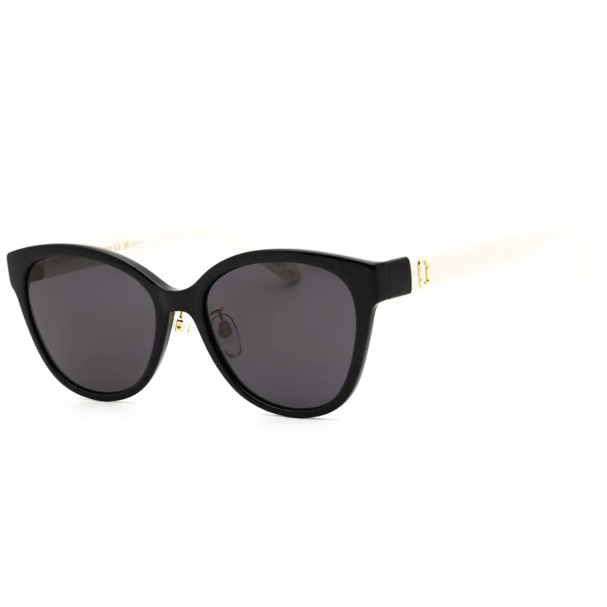 Marc Jacobs MJ648-80S-55 Sunglasses Frame Size 55mm 145mm 17mm Black Women - Frame: BLACK, Lens: GREY