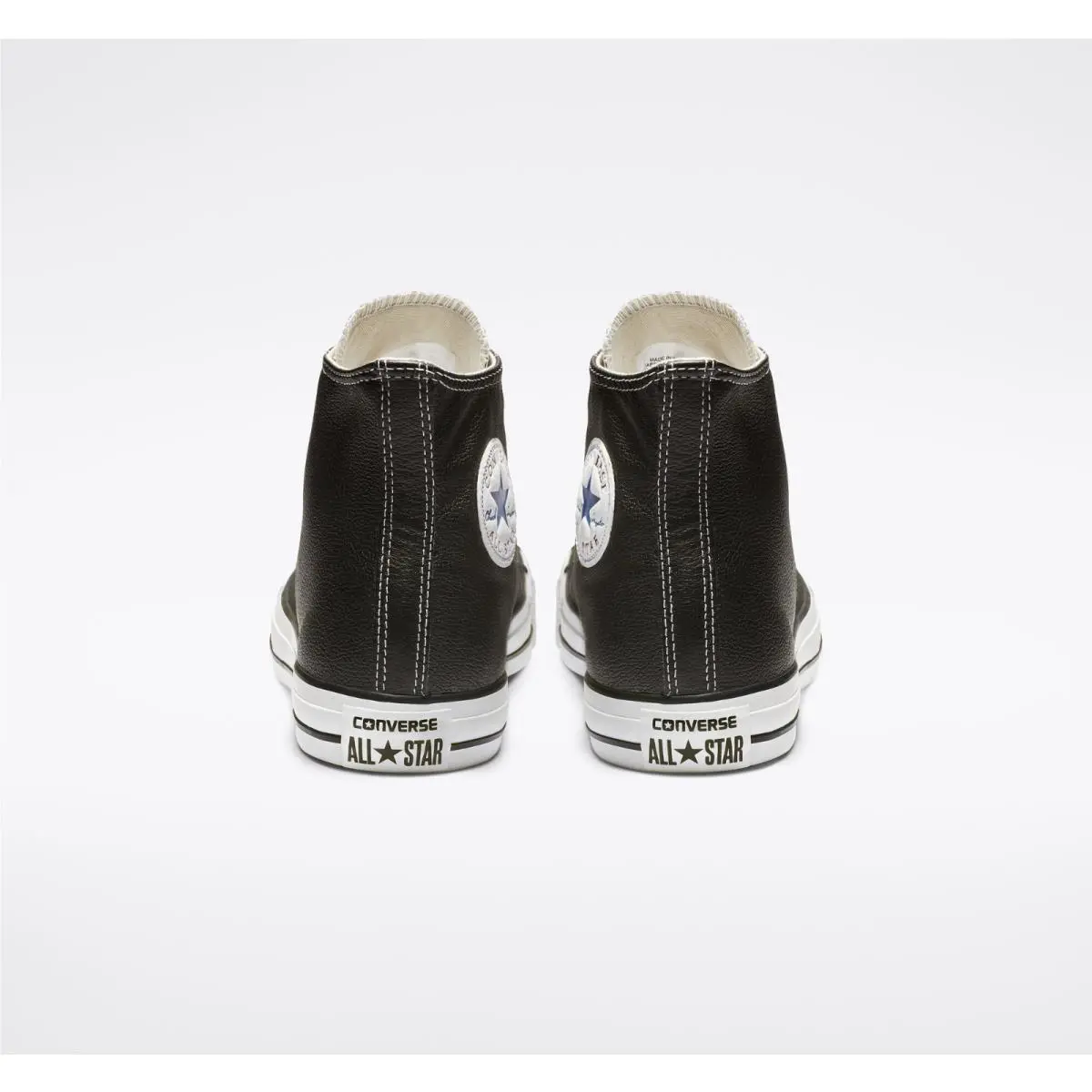 Converse shoes - Converse Chuck Taylor All Star Leather High Top - 132170C - Black 4