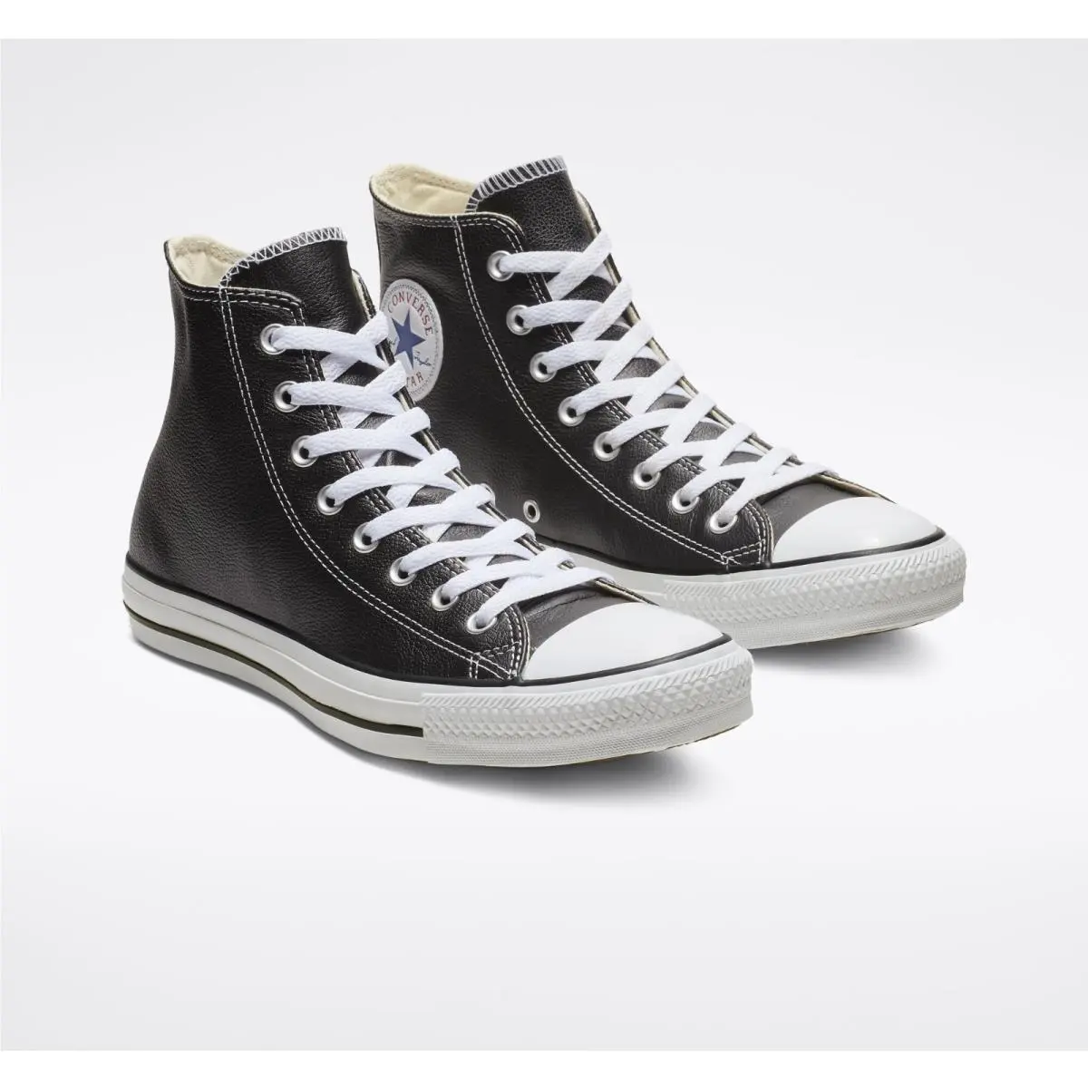Converse shoes - Converse Chuck Taylor All Star Leather High Top - 132170C - Black 13