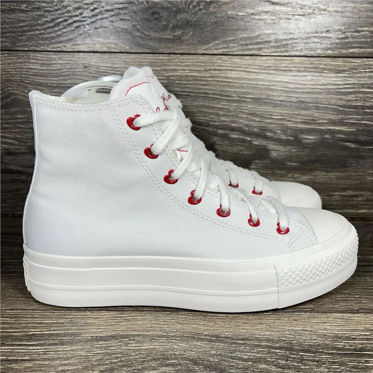 Converse shoes - Converse Chuck Taylor All-Star Lift Platform - White 8