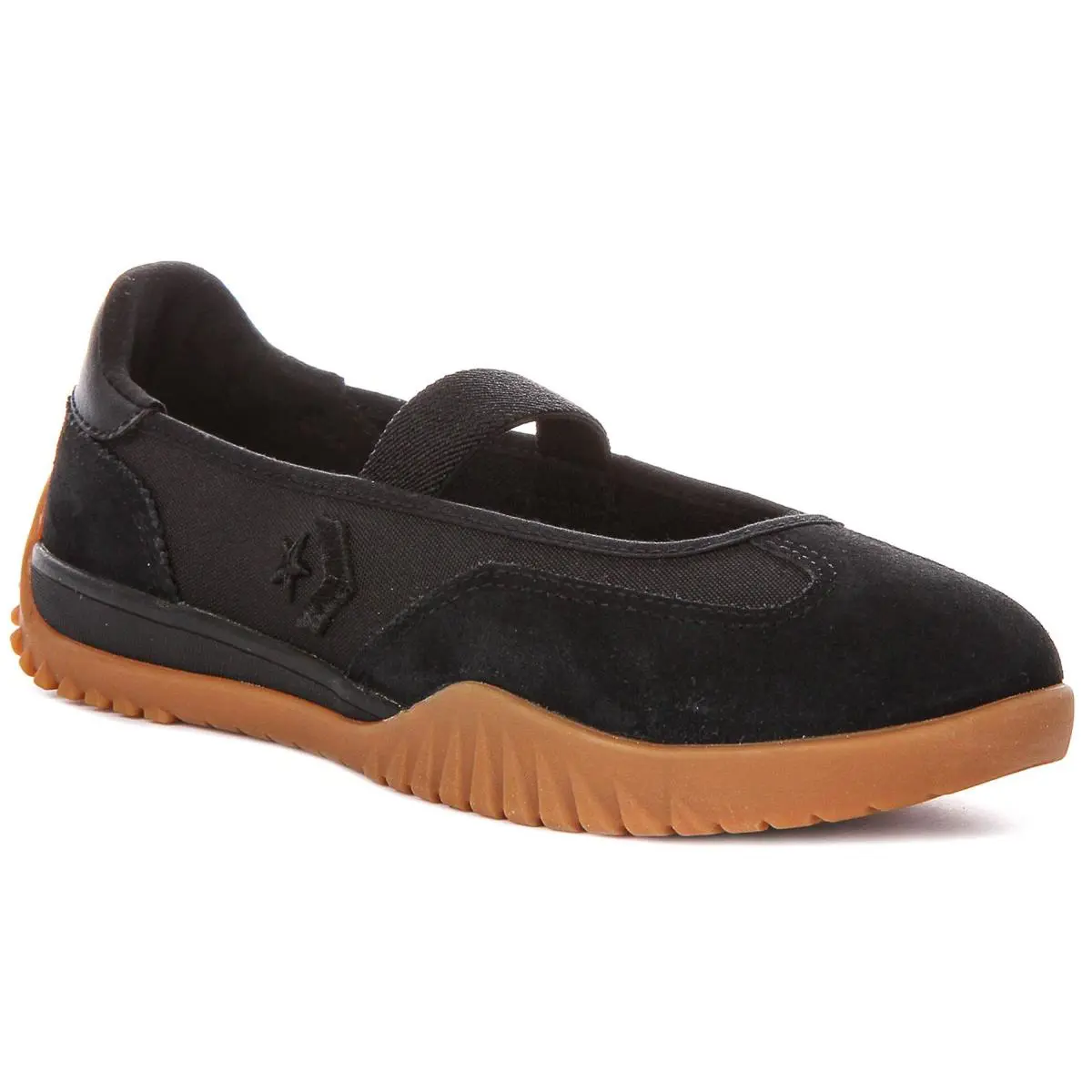 Converse Run Star Ballet Slip On Womens Shoes In Black US 5 - 9
