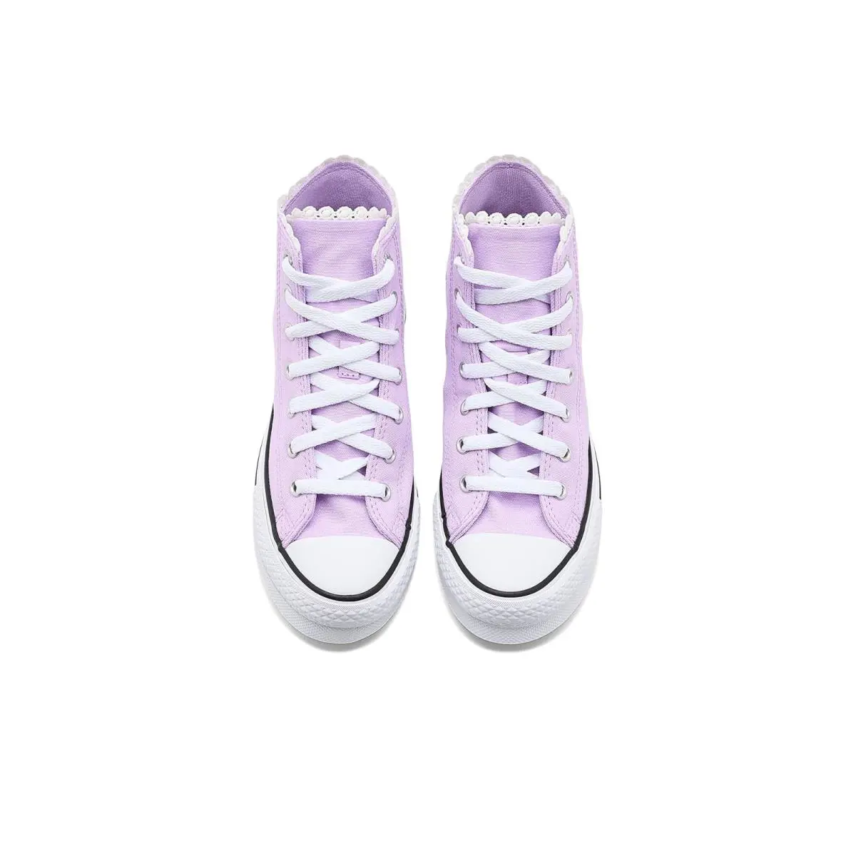 Converse shoes - Lavender Latte/White/Black 7