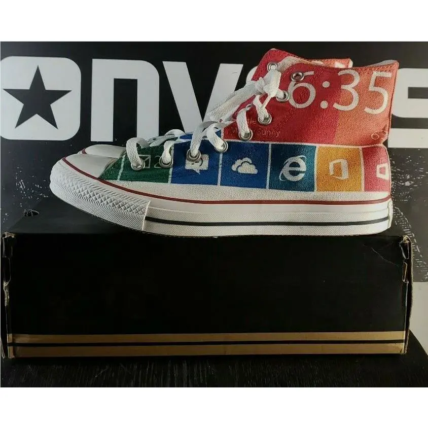 Converse shoes - Converse Chuck Taylor All-Star Hi - Multi-Color 8