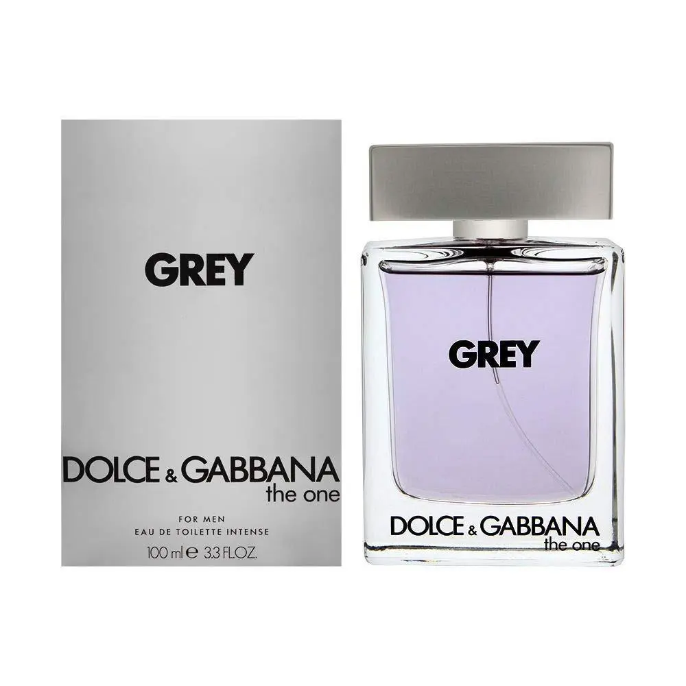 Dolce Gabbana The One Grey 3.3 / 3.4 oz - 100ml Edt Intense Spray / / Rare