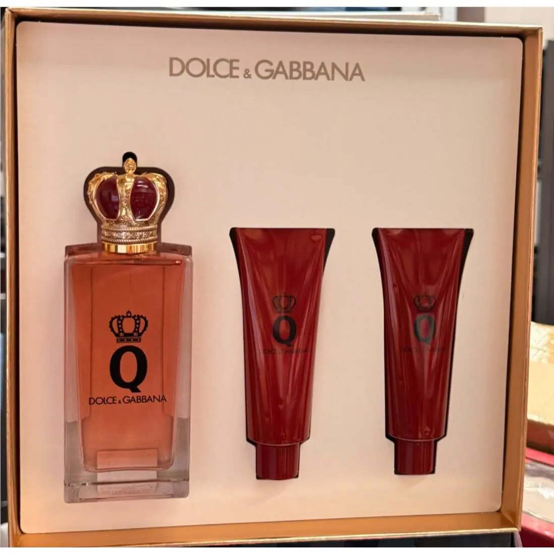 Q by Dolce Gabbana 3 Piece Gift Set For Women