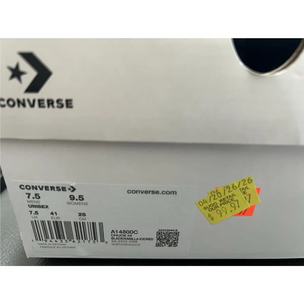Converse shoes - Converse Chuck 70 Hi - Chuck - A14800C - Multicolor (UPC: 0194435621753) 8