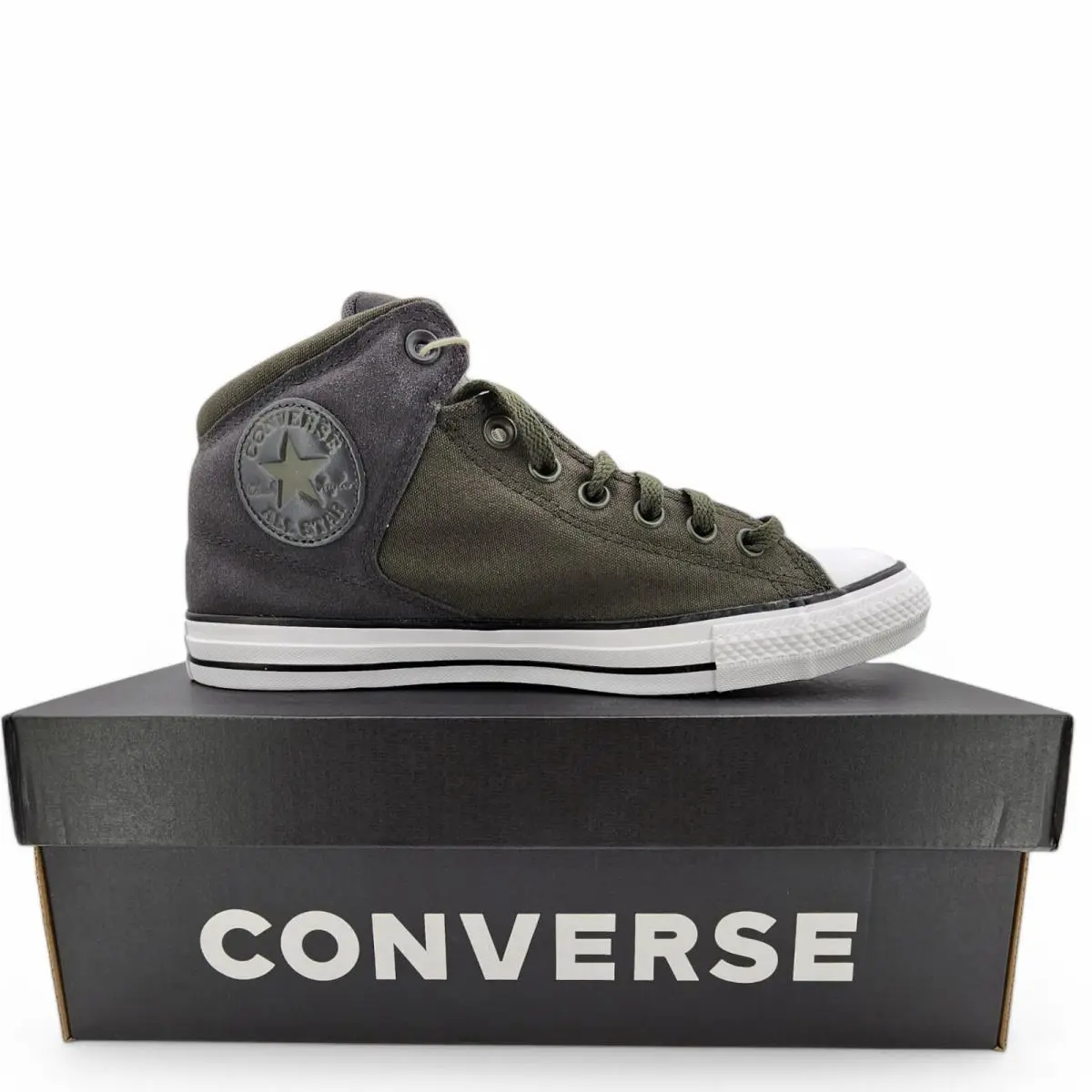 Converse Chuck Taylor All Star High Street Shoes Men 9.5 Canvas Suede