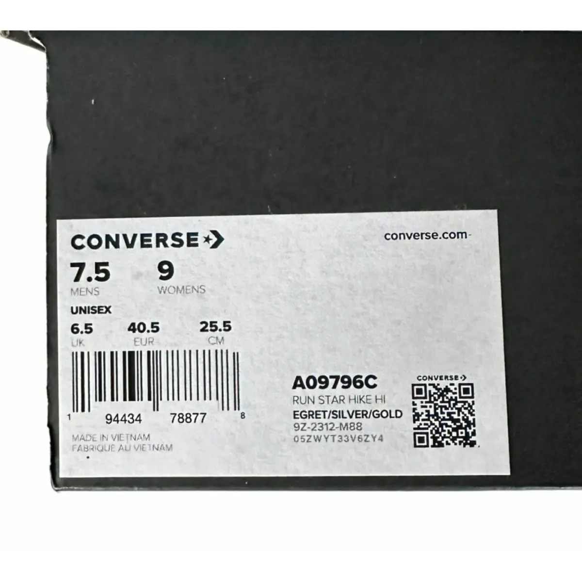Converse shoes - Converse Run Star Hike - Run Star Hike - A09796C - Beige (UPC: 194434788778) 5