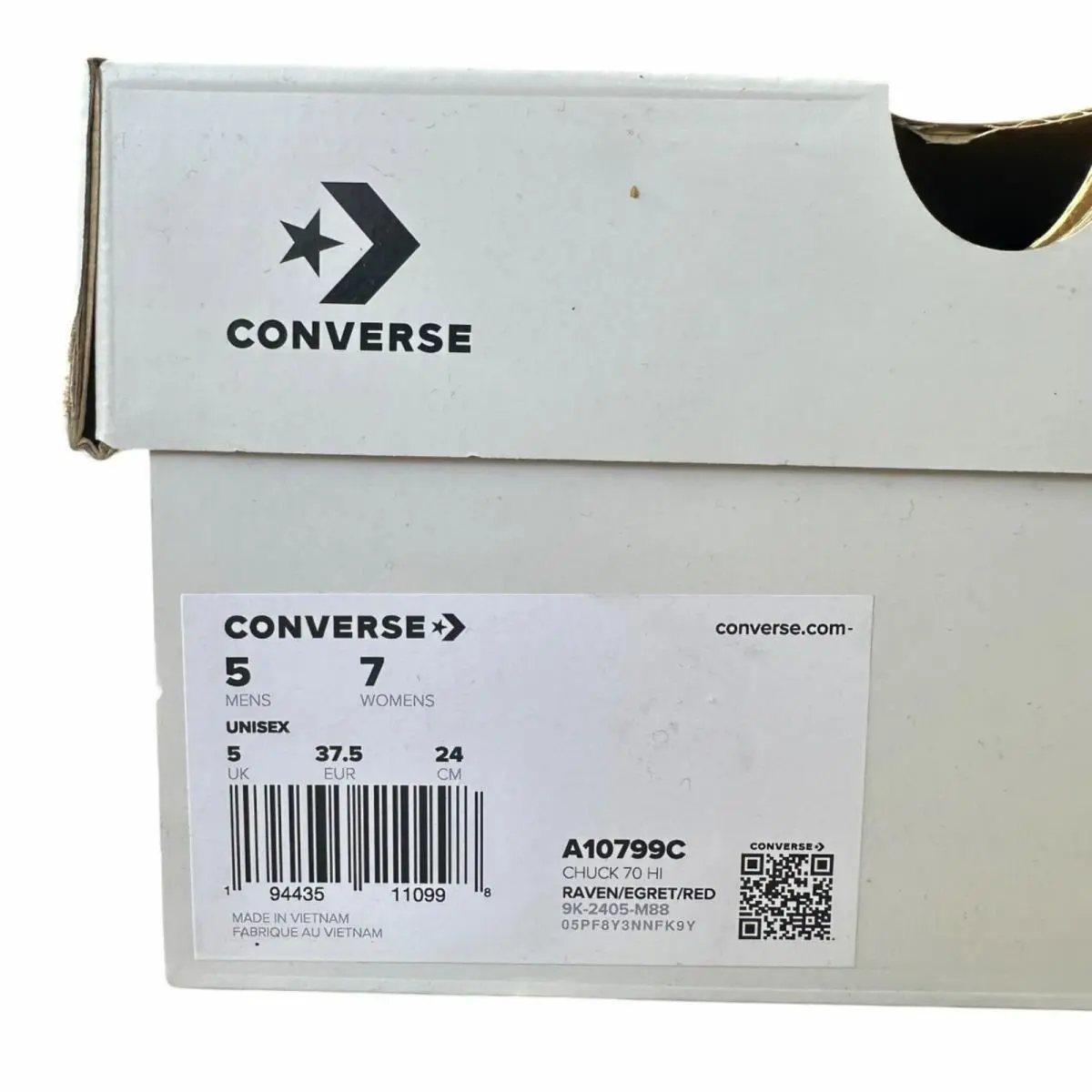 Converse shoes - Converse Chuck 70 Hi - Chuck - A10799C - Black (UPC: 194435110998) 6