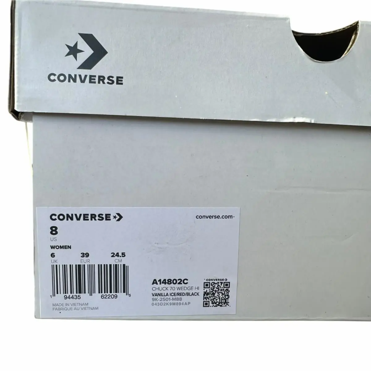 Converse shoes - Converse Chuck 70 High - Chuck High - A14802C - Red (UPC: 194435622095) 6