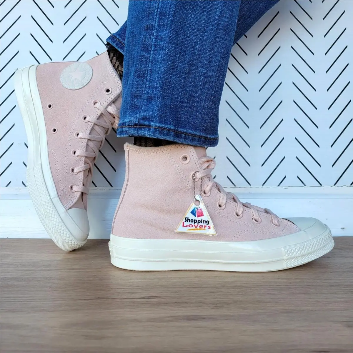 Converse Chuck 70 Hi Suede Pebble Sz 10 Women`s Shoes Sneakers Pink A07901C