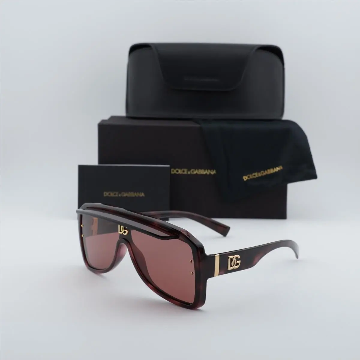 Dolce Gabbana DG6205 347669 Havana/dark Violet 37-137-145 Sunglasses