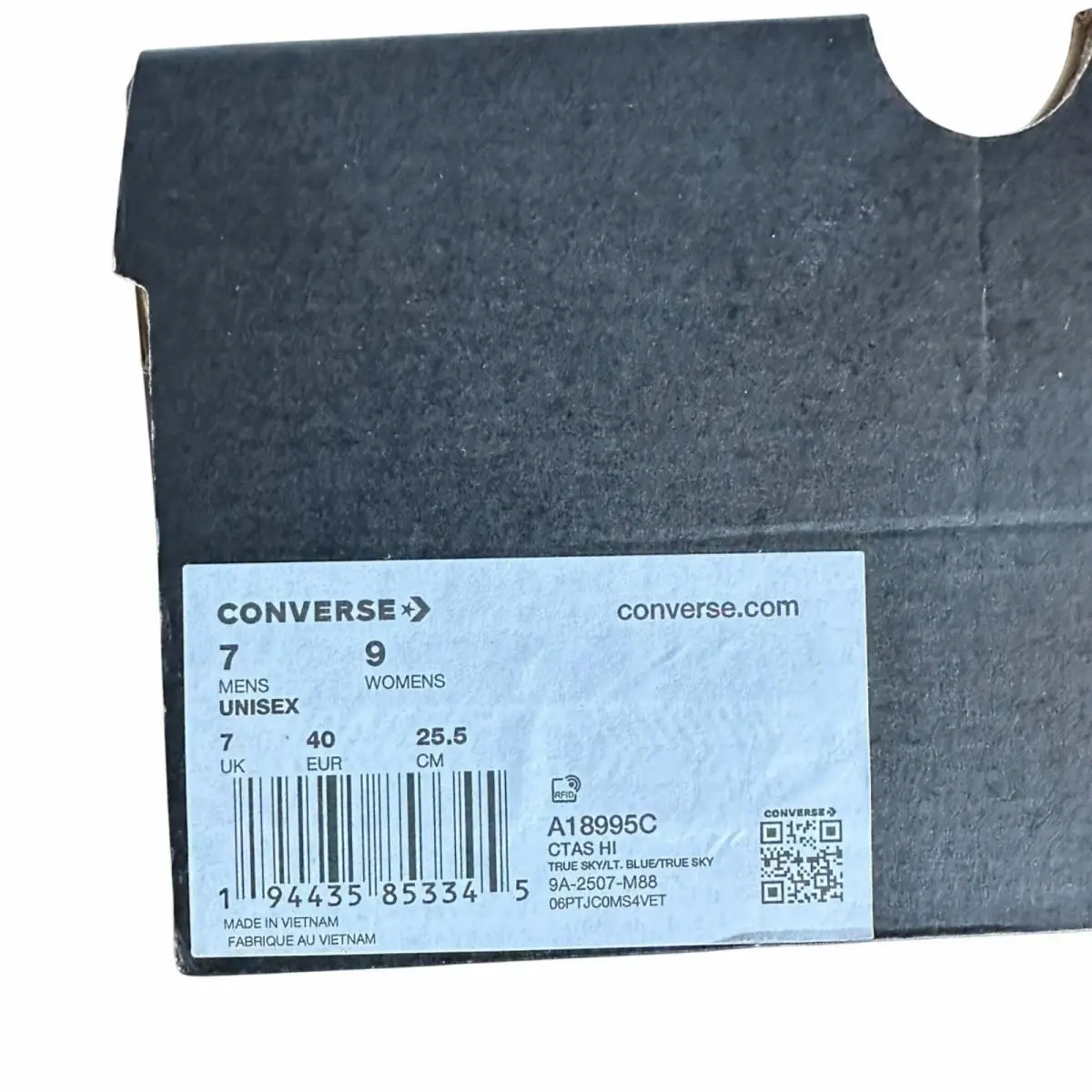 Converse shoes - Converse Chuck Taylor - Chuck Taylor - A18995C - Blue (UPC: 194435853345) 6