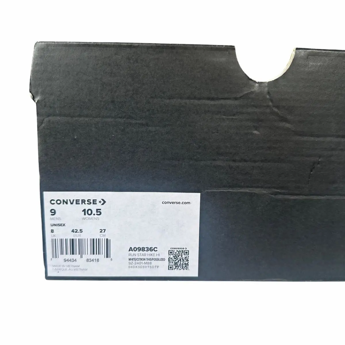 Converse shoes - Converse Run Star Hike - Run Star Hike - A09836C - White (UPC: 194434834185) 6