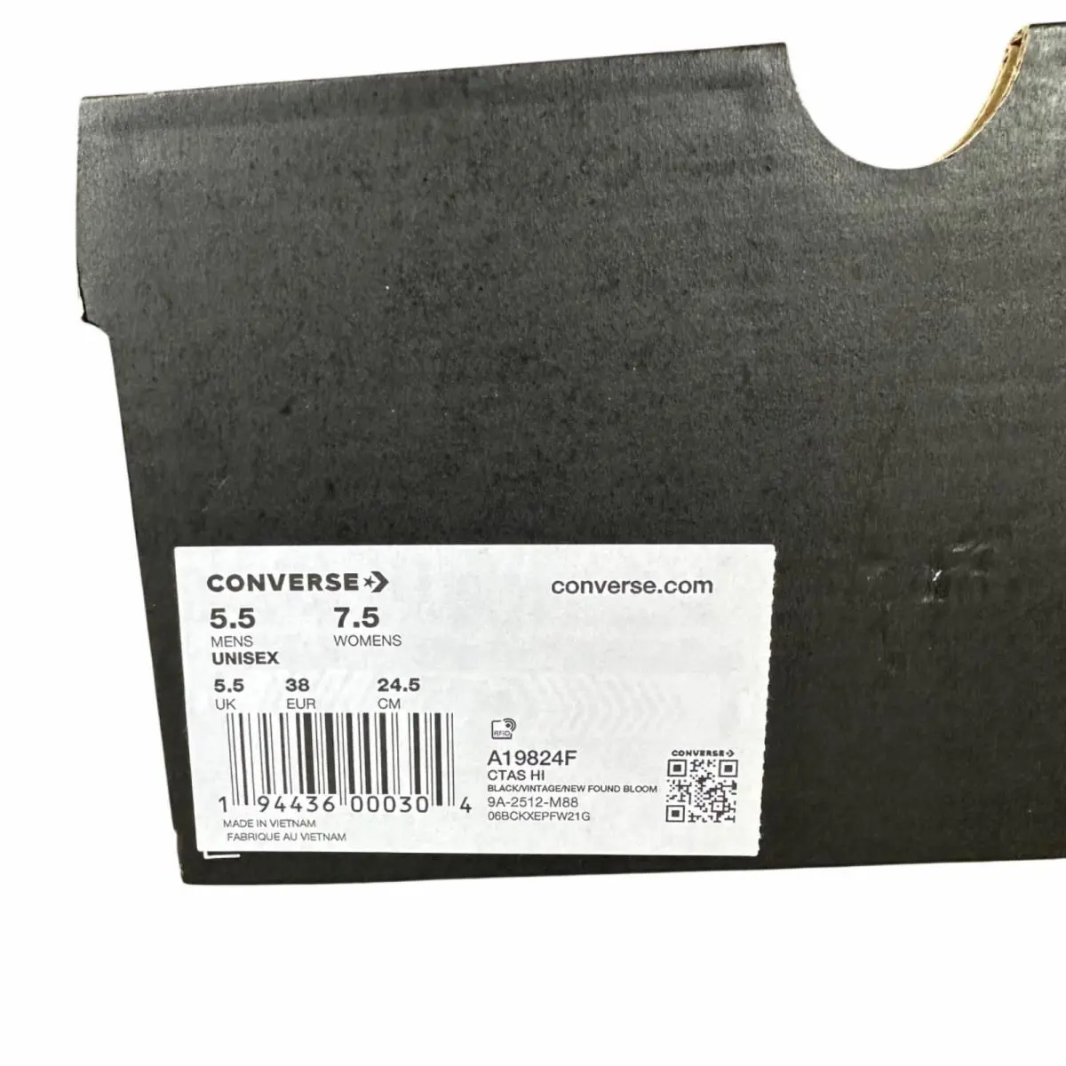 Converse shoes - Converse Chuck Taylor - Chuck Taylor - A19824F - Black (UPC: 194436000304) 8